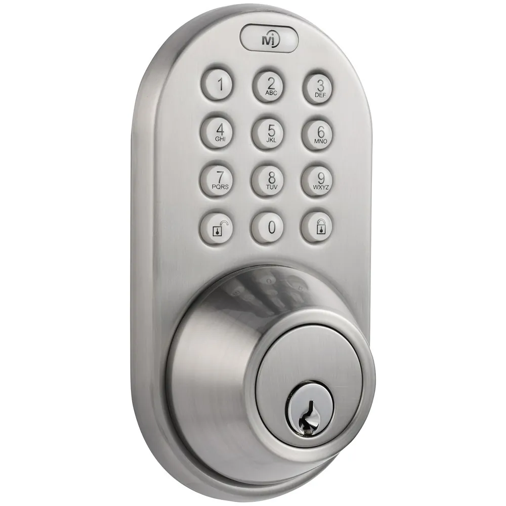 Morning RA48788 X-series Keyless Deadbolt - Satin Nickel Finish