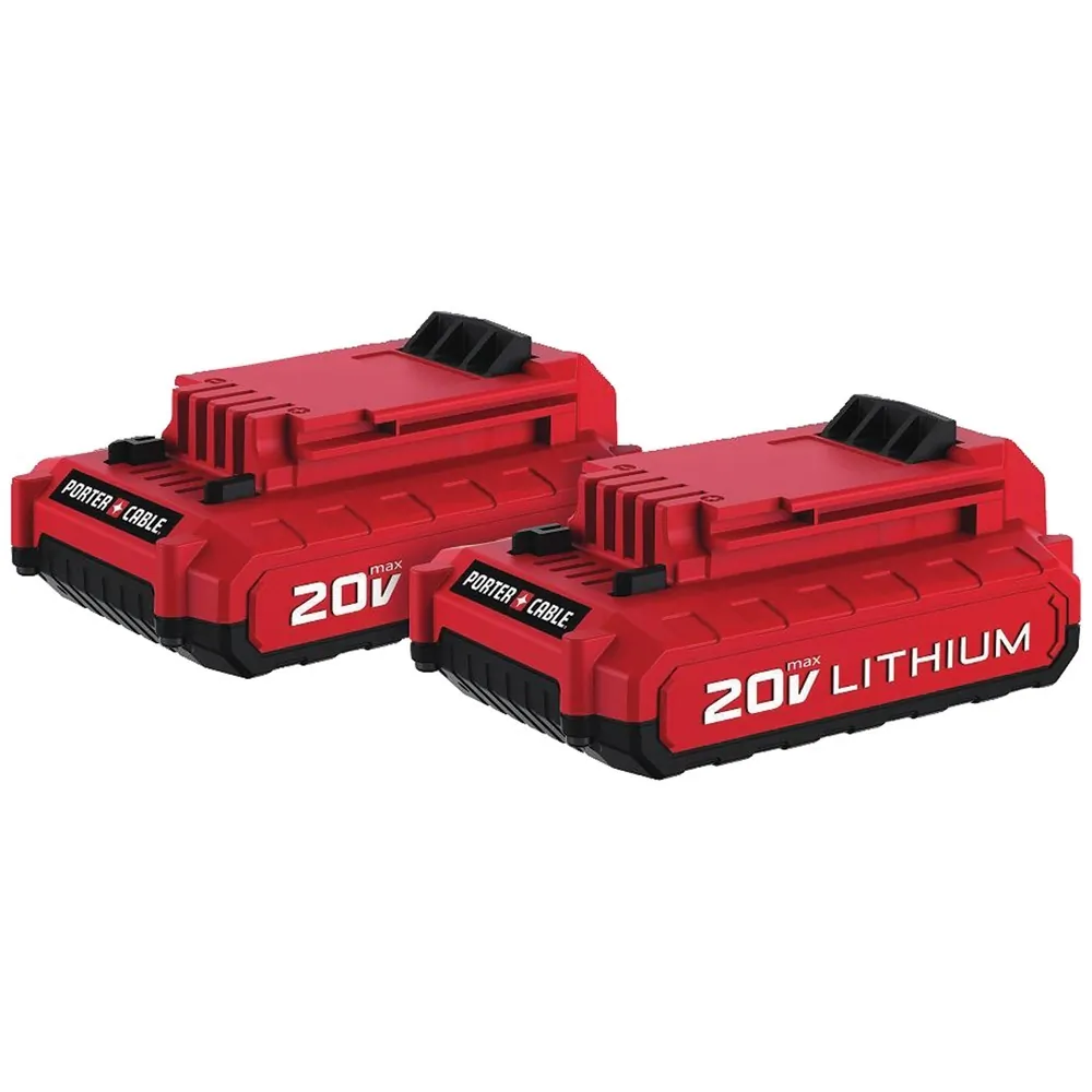 Porter RA48793 Porter-cable 20-volt Max 1.5ah Li-ion Batteries44; 2 Pk