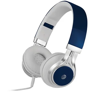 HPM10-BLU | At & T AT&T Over-Ear Headphones with Microphone