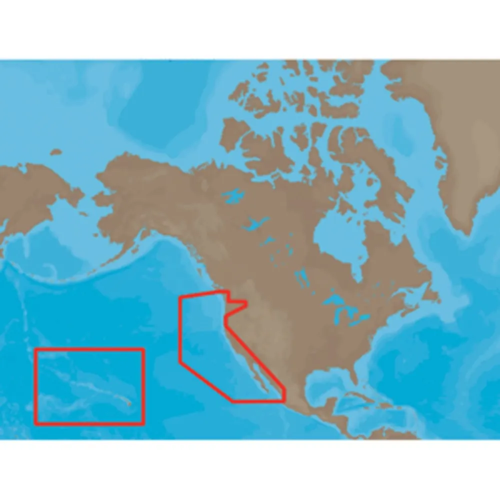 C-map NA-M024SDCARD Max Na-m024 - U.s. West Coast  Hawaii - Sdtrade; C