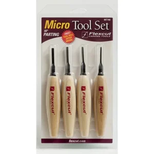 MT700 | Flexcut 60 Degree Parting Micro Tool Set - 3 Piece