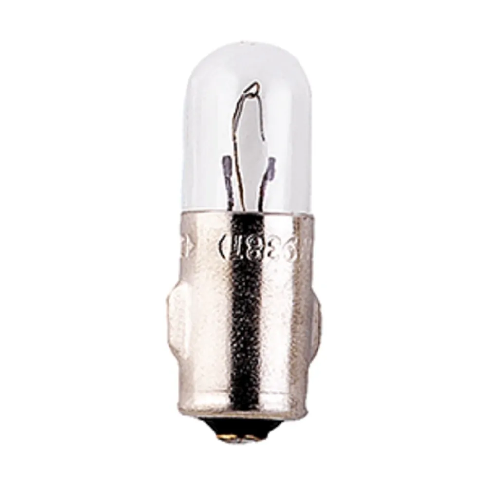 Vdo 600-802 Type A - White Metal Base Bulb - 12v - 4-pack