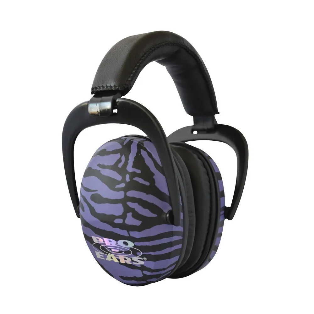 Pro PEUSPUZ Ultra Sleek Headset - Purple Zebra