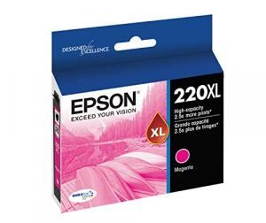 Original Epson T220XL320S Durabrite Ultra Magenta Ink Lg