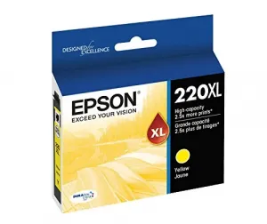 Original Epson T220XL420S Durabrite Ultra Yellow Ink Lg