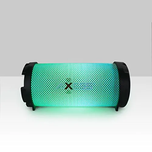 Axess SPBL1044BL Vibrant Plus Black Hifi Bluetooth Speaker With Disco 