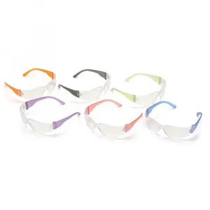 Pyramex S4110SNMP Mini Intruder Multi-color Mini Safety Glasses 12 Pk