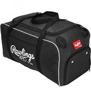 Rawlings COVERT-B Covert Baseball Or Softball Bat Duffel Bag-black