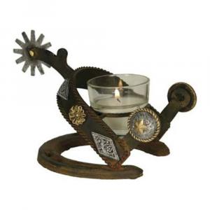 Rivers 1090 Cast Iron Spur Votive Candle Holder