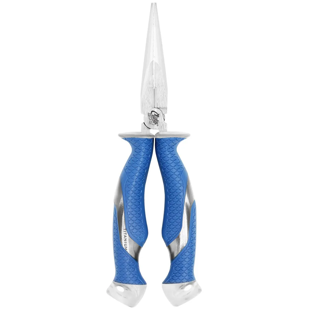 Cuda 18828 8.75 Inch Titanium Bonded Needle Nose Pliers With Cutter