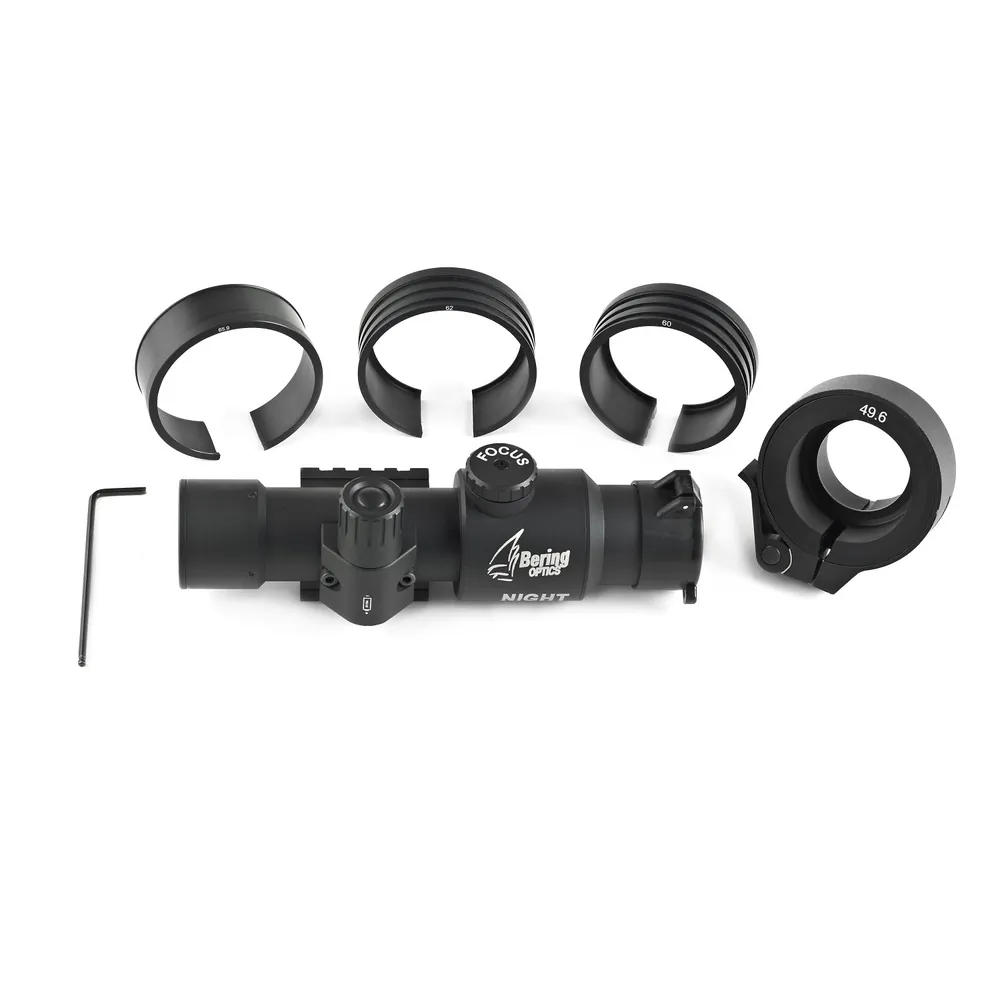 Bering BE80400 Clip On Adaptor Wfitting Rings For Night Probe