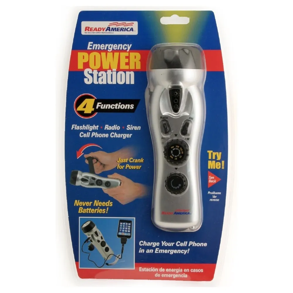 Ready 70801 Emergency Power Station 4-function