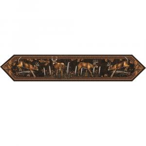 Rivers 1665 Deer Table Runner 71in X 13in