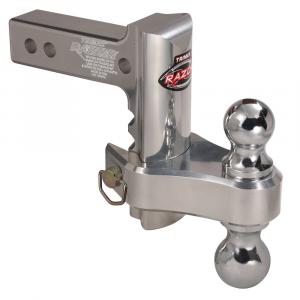 Trimax TRZ6AL-RP Trz6al-rp Razor 6in Aluminum Adjust Hitch-dual Ball