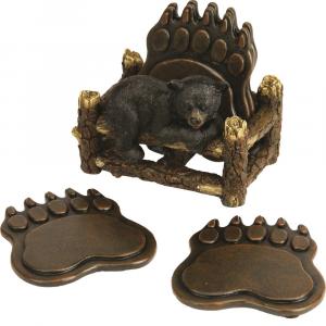 Rivers 2041 Bear Paw 4 Coaster Set