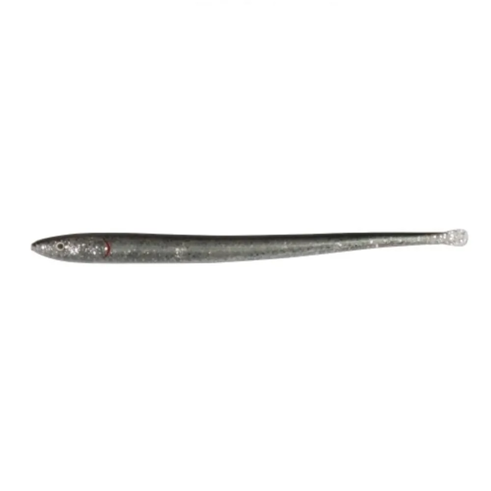 Savage 43764 Savage Soft Sandeel Slug 6 12in  Dirty Silver