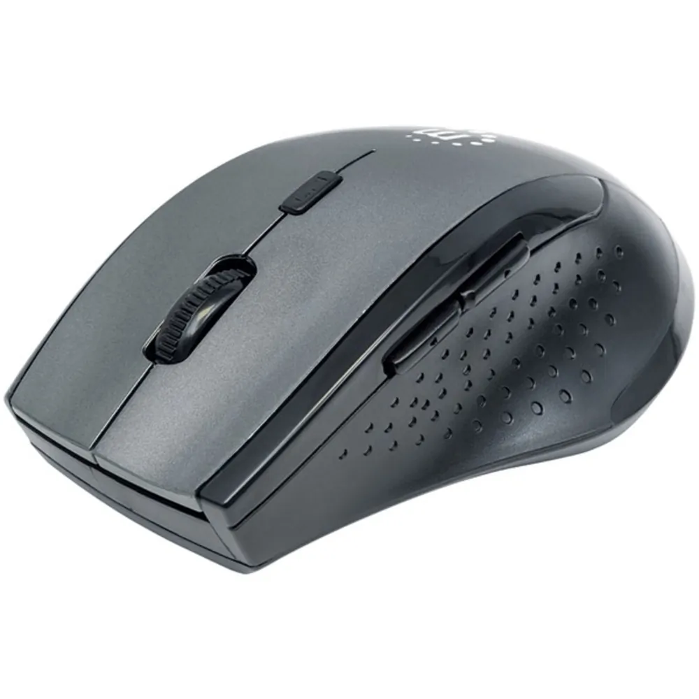 Manhattan 179379 (r)  Curve Wireless Optical Mouse (grayblack)