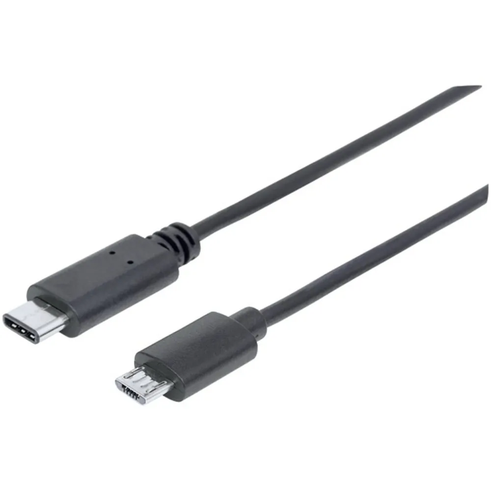 Manhattan 353311 (r)  Hi-speed Micro Usb-b Male 2.0 To Usb-c(tm) Male 