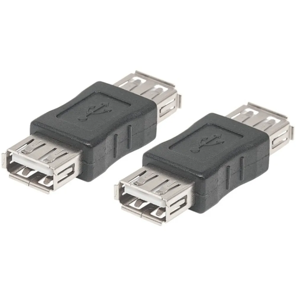 Manhattan 354325 Usb 2.0 Gender Changer - Male To Female Connector