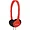 190494 | Koss KPH7 On-Ear Headphones - Lightweight Red