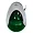 3838G7 | Attwood Marine Attwood 2-Mile Vertical Mount Green
