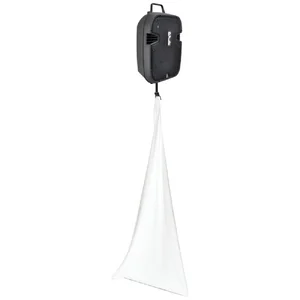 Pyle Pro PSCRIM3W White DJ Speaker and Light Stand Scrim