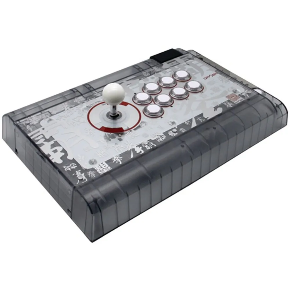 Qanba Q2-PS4-01 Q2 Crystal Arcade Stick For Ps4 And Pc