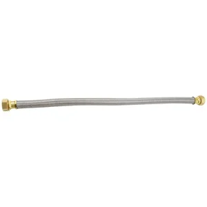 Certified Appliance Accessories 2ft Braided Stainless Steel