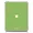 Semikolon Lime Green Removable Skin for iPad / iPad 2 -