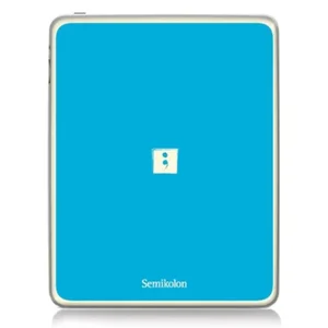 Semikolon Semikolon Removable Skin for iPad 2 - Turquoise