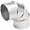 No Logo No Logo DE906 90-Degree Adjustable Aluminum Elbow