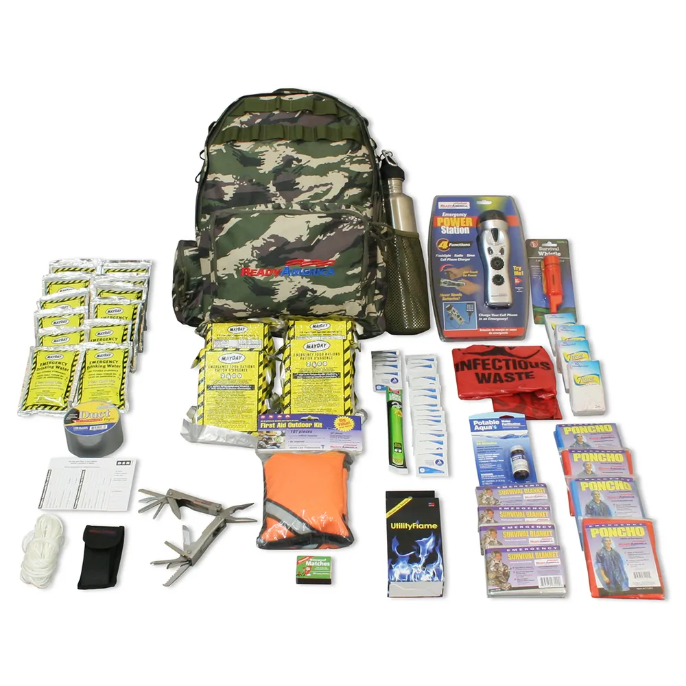 Ready 70310 Outdoor Survival Kit 4-person