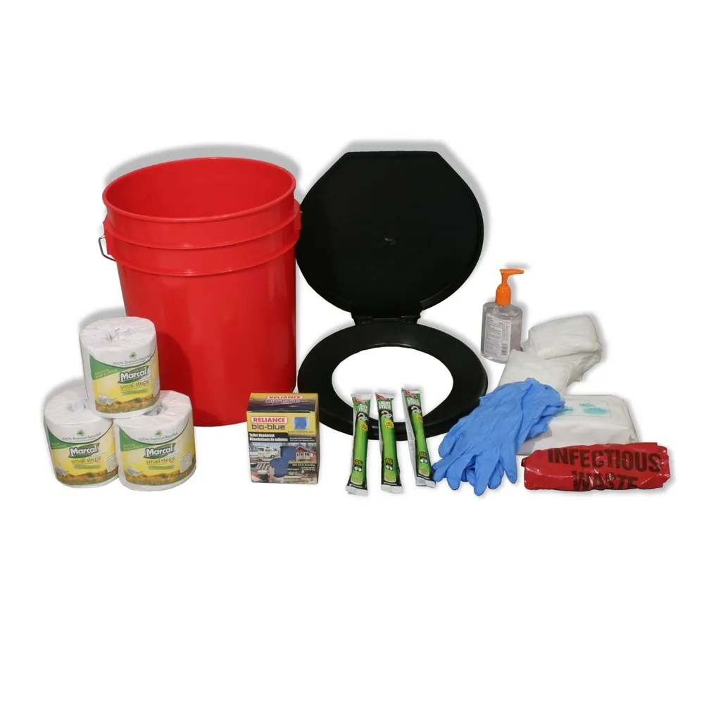 Ready 71641 Lockdown Toilet Bucket Kit - 4-10 Persons