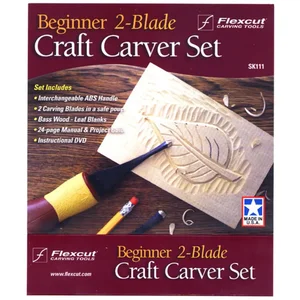 SK111 | Flexcut Beginner Carving Set with Blades and