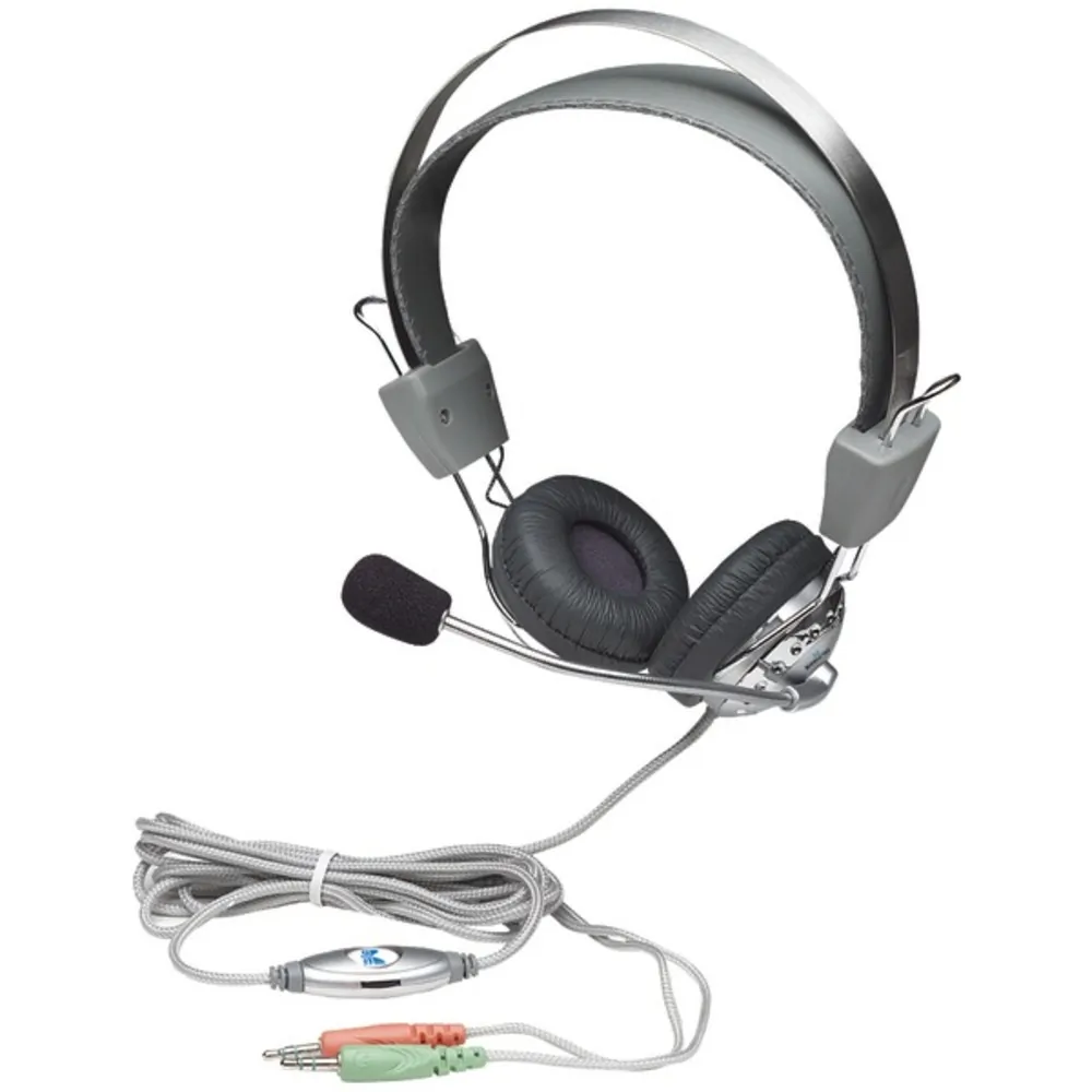 Manhattan 175517 (r)  Stereo Headset With In-line Volume Control