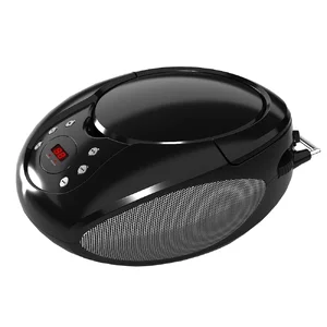 SC-505-BLK | Supersonic Portable CD Player with AM/FM Radio