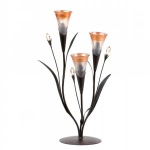 Gallery 10015811 Dawn Lily Triple Candleholder