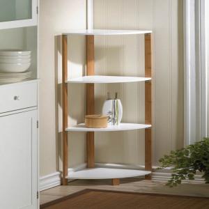 Accent 10016085 Bamboo Corner Shelf