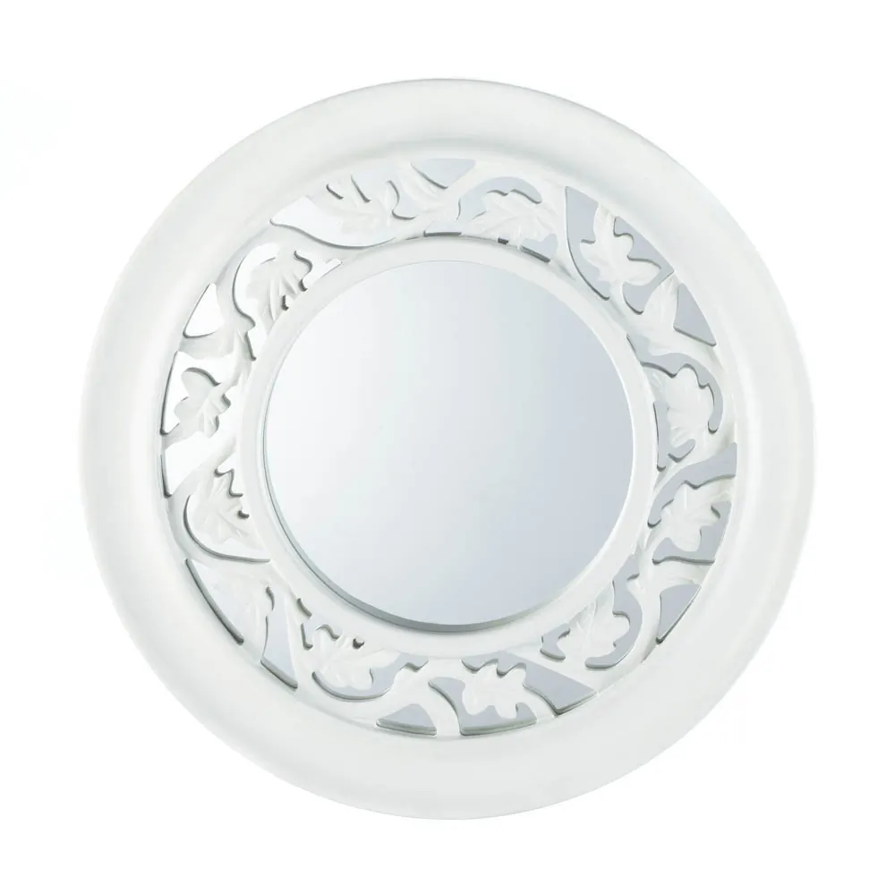 Accent 10016672 White Ivy Wall Mirror