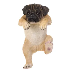10017283 | Summerfield Terrace Climbing Pug Figurine
