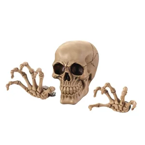10017295 | Dragon Crest Spooky Skeleton Wall Decor - 3