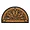 10017416 | Summerfield Terrace Stylish Half Moon Doormat