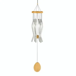10017700 | Summerfield Terrace Elegant Wavy Wind Chime with