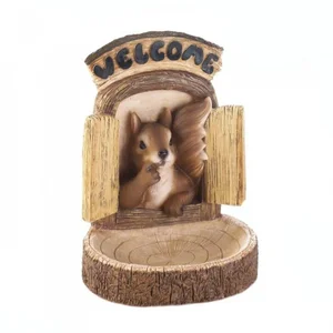 10017754 | Songbird Valley Squirrel Tree House Bird Feeder