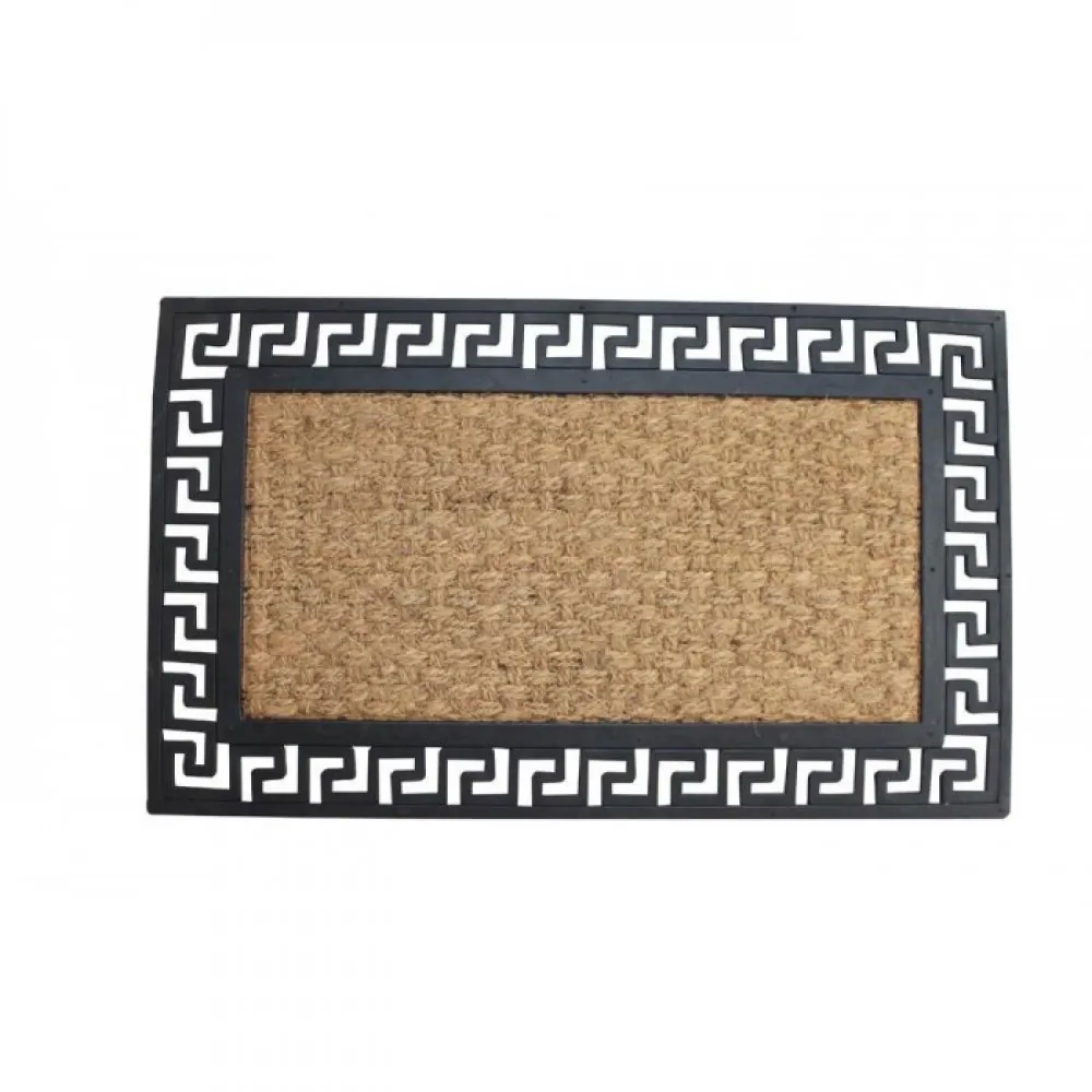 Summerfield 10017937 Welcome Mat With Geometric Border