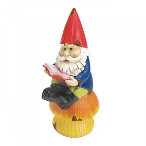 10018055 | Summerfield Terrace Handcrafted Bookworm Gnome