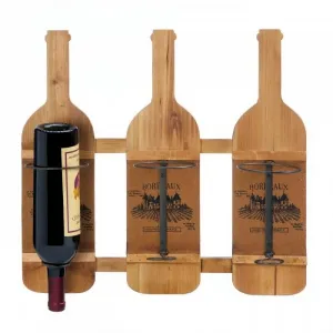 Accent 10018297 Bordeaux Wooden Wine Bottle Holder