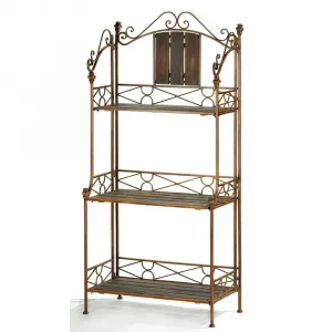 Accent 12516 Rustic Baker`s Rack Shelf 100