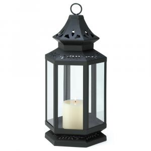 Gallery 13363 Large Black Stagecoach Lantern 100