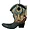 13906 | Songbird Valley Rustic Western Boot Birdhouse